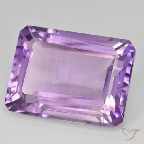 9,17 ctw natürlicher tiefviolett Amethyst, Oktagonschliff, VVS