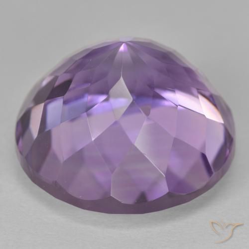 9,17 ctw natürlicher Mittel Violett-Rosa Amethyst, Runden, VVS