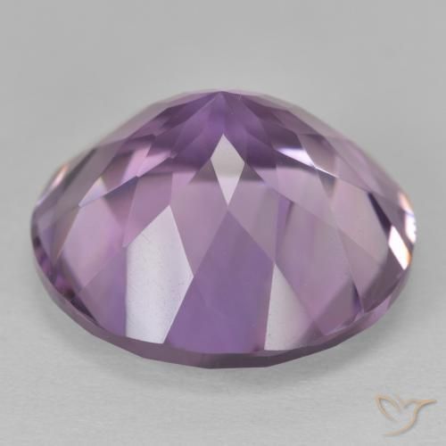9,17 ctw natürlicher Mittelviolett Amethyst, Runden, VVS