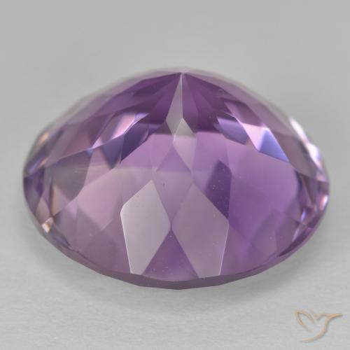 9,17 ctw natürlicher Mittelviolett Amethyst, Runden, VVS