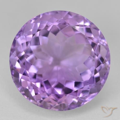 15.16ct Natürlicher Mittelviolett Amethyst, Runden, VVS
