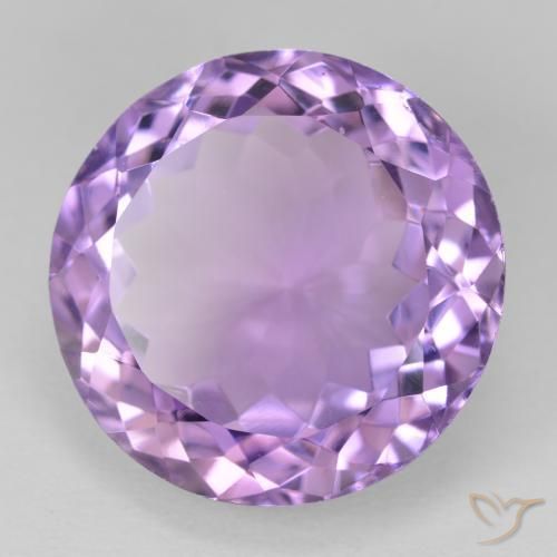 9,17 ctw natürlicher Mittelviolett Amethyst, Runden, VVS-VS
