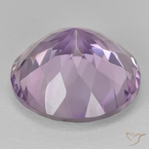 9,17 ctw natürlicher Mittel Violett-Rosa Amethyst, Runden, VVS-VS