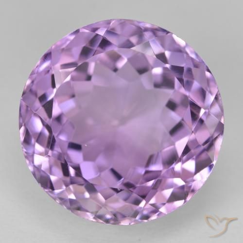 16.90ct Natürlicher Mittelviolett Amethyst, Runden, VVS-VS