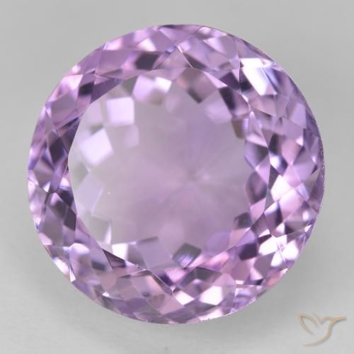 9,17 ctw natürlicher Mittelviolett Amethyst, Runden, VVS-VS