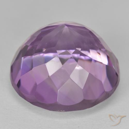 9,17 ctw natürlicher Mittelviolett Amethyst, Runden, VVS-VS