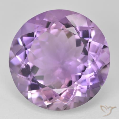 9,17 ctw natürlicher Mittelviolett Amethyst, Runden, VVS-VS