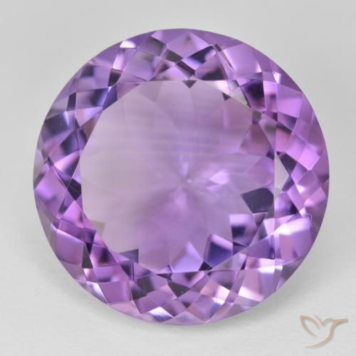 9,17 ctw natürlicher Mittelviolett Amethyst, Runden, VVS-VS