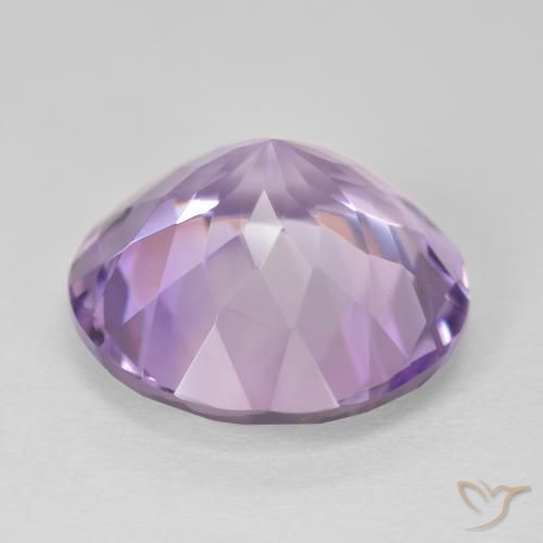 9,17 ctw natürlicher Mittelrosa Violett Amethyst, Runden, VVS