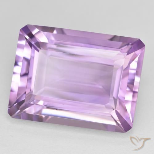9,17 ctw natürlicher Rosaig-violett Amethyst, Oktagonschliff, VVS