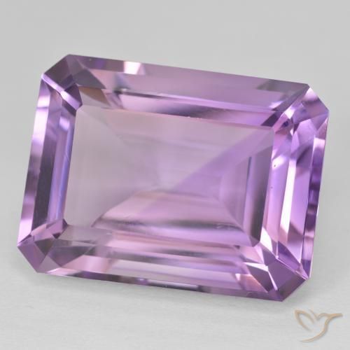 9,17 ctw natürlicher Lilaisch-violett Amethyst, Oktagonschliff, VVS