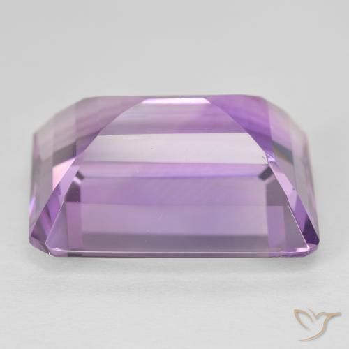 9,17 ctw natürlicher Medium Light Purplish-Violet Amethyst, Oktagonschliff, VVS