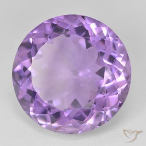 9,17 ctw natürlicher Rosaig-violett Amethyst, Runden, VVS-VS