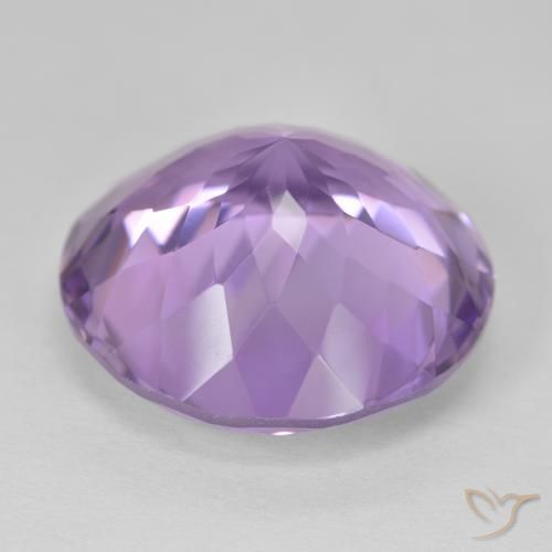 9,17 ctw natürlicher Rosaig-violett Amethyst, Runden, VVS-VS