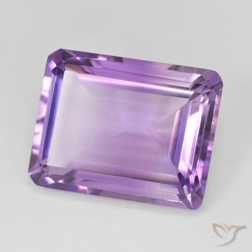 9,17 ctw natürlicher Rosaig-violett Amethyst, Oktagonschliff, VVS-VS