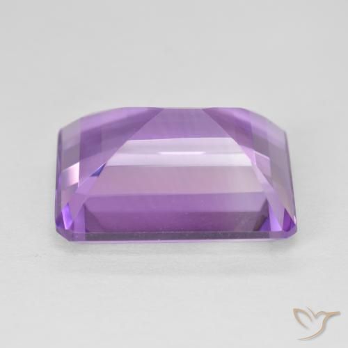 9,17 ctw natürlicher Rosaig-violett Amethyst, Oktagonschliff, VVS-VS