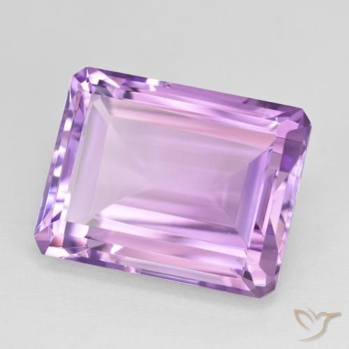 9,17 ctw natürlicher Rosaig-violett Amethyst, Oktagonschliff, VVS-VS