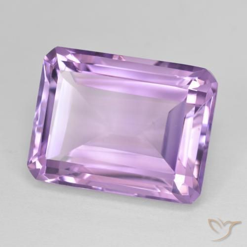 9,17 ctw natürlicher Rosaig-violett Amethyst, Oktagonschliff, VS