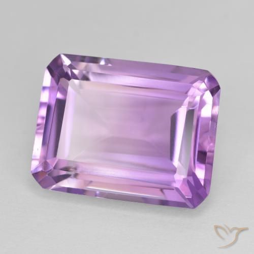 9,17 ctw natürlicher Rosaig-violett Amethyst, Oktagonschliff, VS
