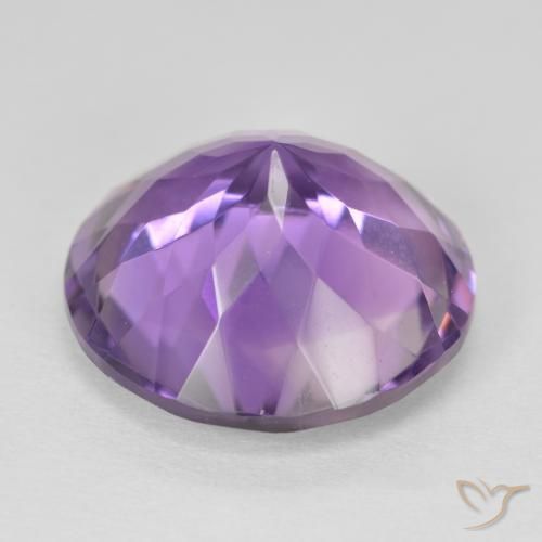 9,17 ctw natürlicher Rosaig-violett Amethyst, Runden, VVS