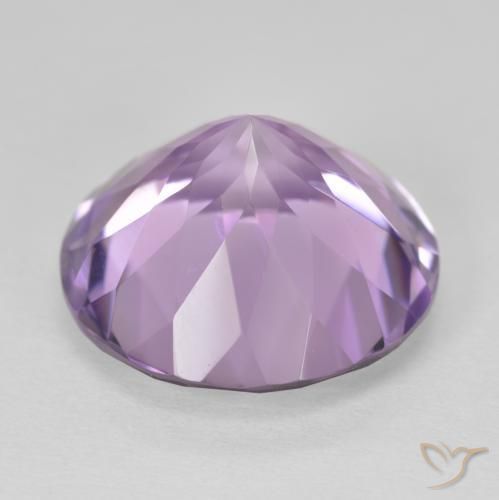 9,17 ctw natürlicher Rosaig-violett Amethyst, Runden, VVS