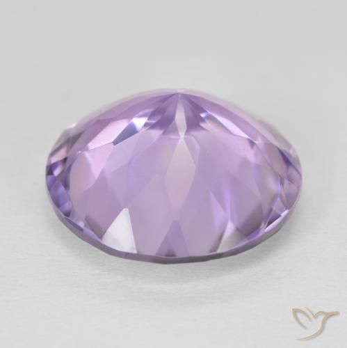 9,17 ctw natürlicher Mittelviolett Amethyst, Runden, VVS-VS
