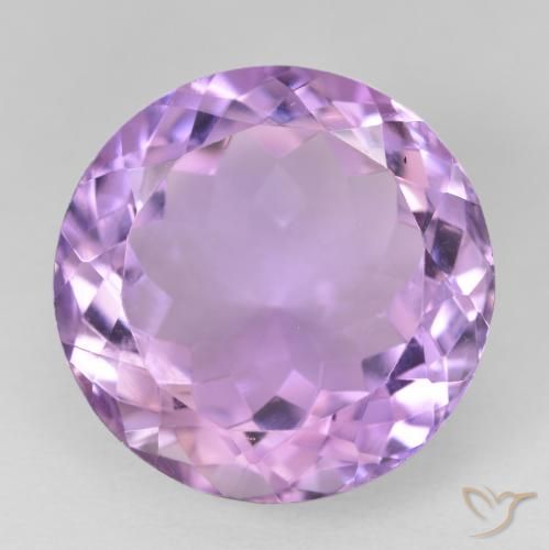 14.47ct Natürlicher Mittelrosa Violett Amethyst, Runden, VVS-VS