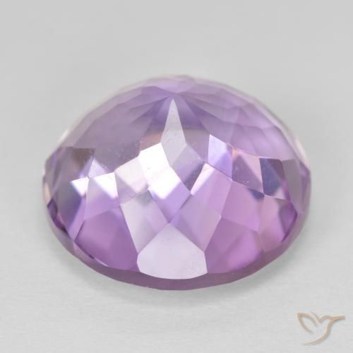 9,17 ctw natürlicher Mittelrosa Violett Amethyst, Runden, VVS-VS
