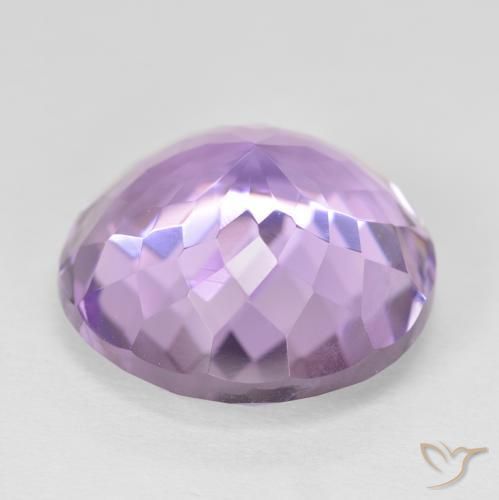 9,17 ctw natürlicher Mittelviolett Amethyst, Runden, VVS-VS