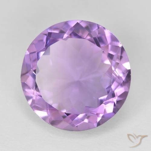 9,17 ctw natürlicher Intensives Violett Amethyst, Runden, VVS-VS