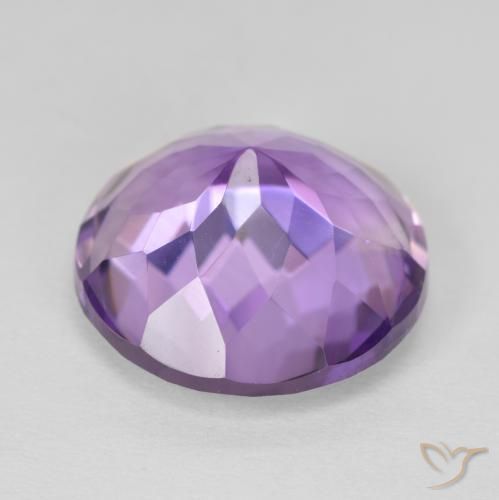 9,17 ctw natürlicher Intensives Violett Amethyst, Runden, VVS-VS
