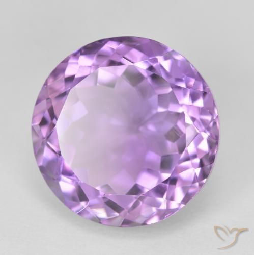 9,17 ctw natürlicher Tiefviolettes Violett Amethyst, Runden, VVS