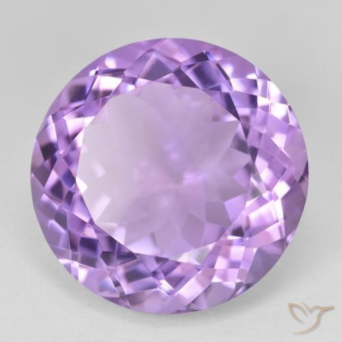 9,17 ctw natürlicher Mittelviolett Amethyst, Runden, VVS