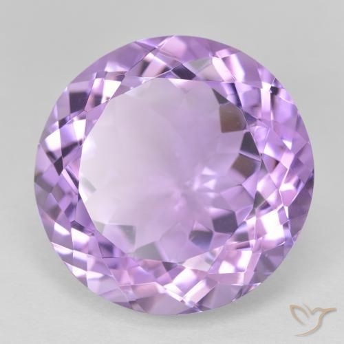 9,17 ctw natürlicher Mittelviolett Amethyst, Runden, VVS