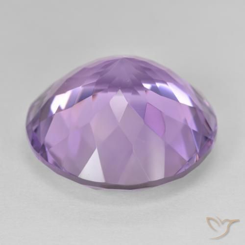 9,17 ctw natürlicher Mittelviolett Amethyst, Runden, VVS