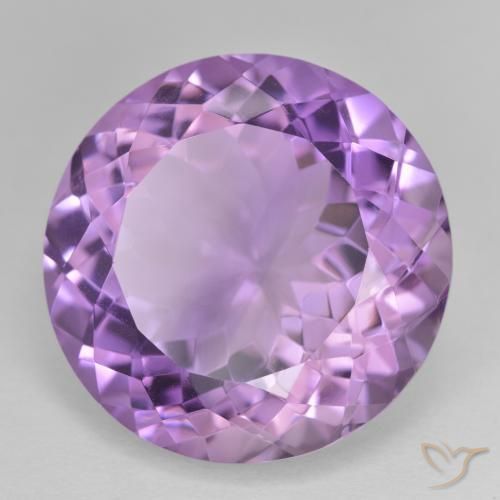 9,17 ctw natürlicher Lilaisch-violett Amethyst, Runden, VVS