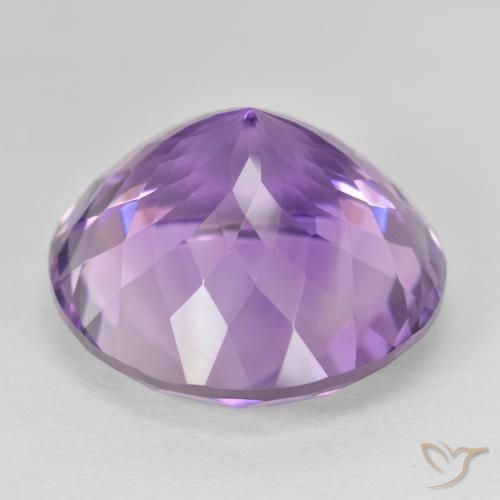 9,17 ctw natürlicher tiefviolett Amethyst, Runden, VVS