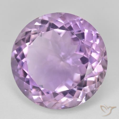 9,17 ctw natürlicher Mittelrosa Violett Amethyst, Runden, VVS