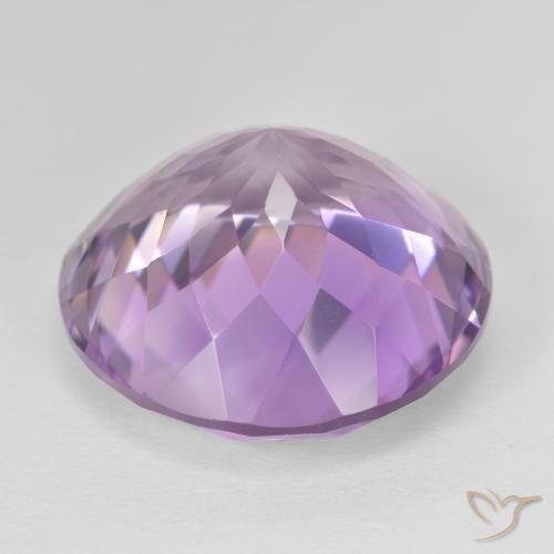 9,17 ctw natürlicher Mittelrosa Violett Amethyst, Runden, VVS