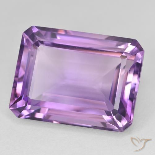 9,17 ctw natürlicher Lilaisch-violett Amethyst, Oktagonschliff, VVS