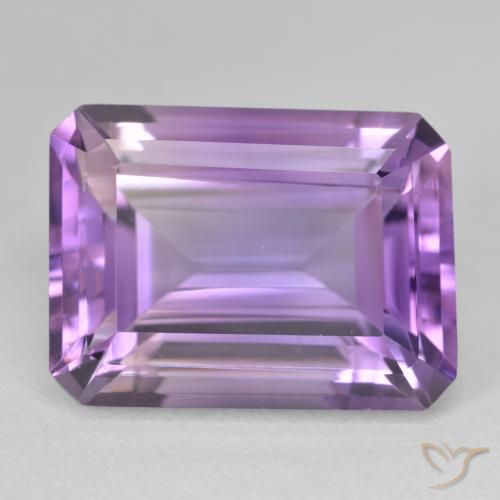 9,17 ctw natürlicher Mittelviolettes Violett Amethyst, Oktagonschliff, VVS-VS
