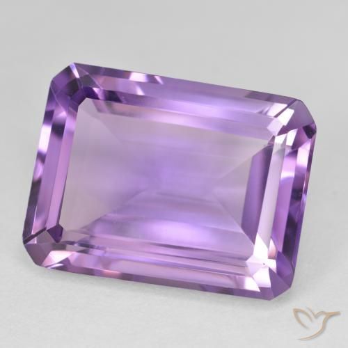9,17 ctw natürlicher Rosaig-violett Amethyst, Oktagonschliff, VVS