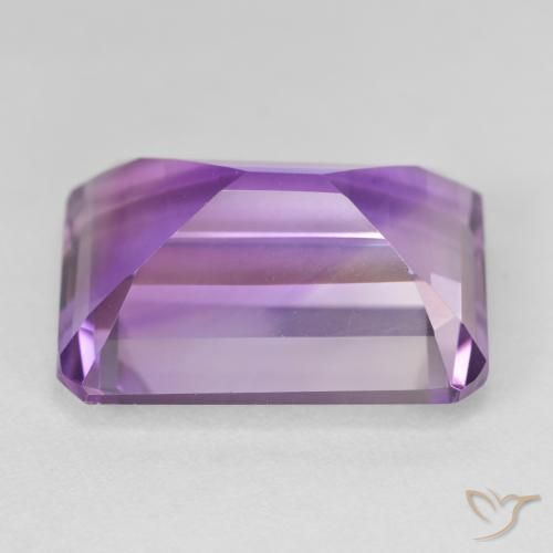 9,17 ctw natürlicher Rosaig-violett Amethyst, Oktagonschliff, VVS