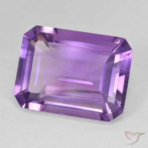 9,17 ctw natürlicher Lebhaftes Violett Amethyst, Oktagonschliff, VVS-VS
