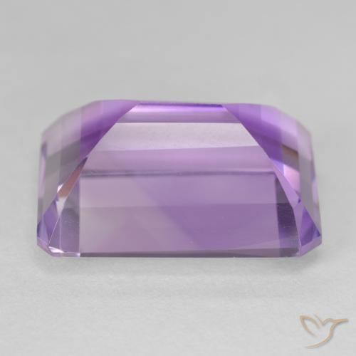 9,17 ctw natürlicher Mittelrosa Violett Amethyst, Oktagonschliff, VVS