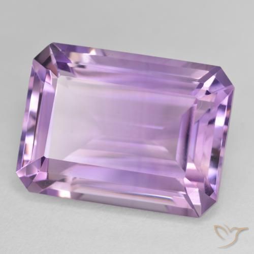9,17 ctw natürlicher Rosaig-violett Amethyst, Oktagonschliff, VVS