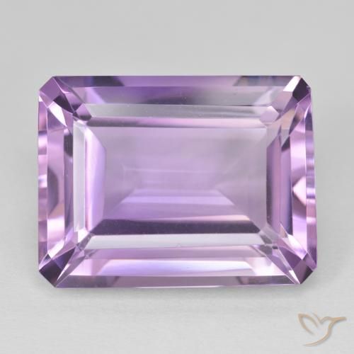21.61ct Natürlicher Iris Violett Amethyst, Smaragdschliff, VVS