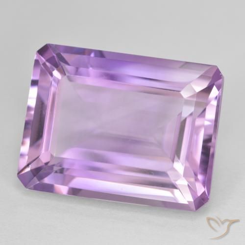 9,17 ctw natürlicher Iris Violett Amethyst, Oktagonschliff, VVS