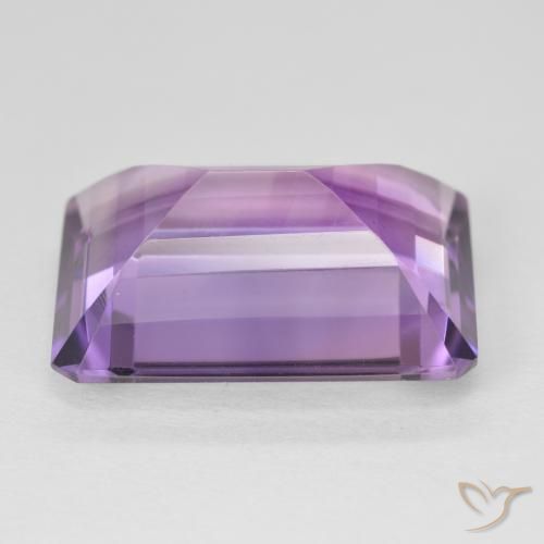 9,17 ctw natürlicher Lilaisch-violett Amethyst, Oktagonschliff, VVS