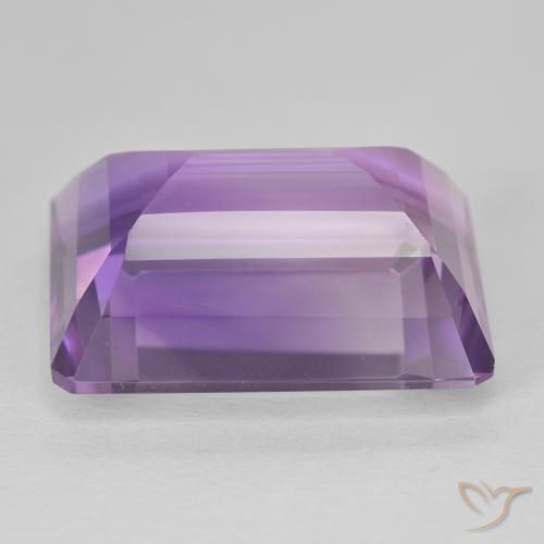 9,17 ctw natürlicher Medium Light Purplish-Violet Amethyst, Oktagonschliff, VVS